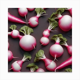 Radishes 66 Canvas Print