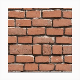 Brick Wall 33 Canvas Print