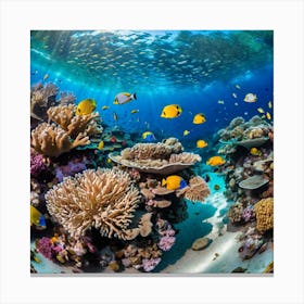 Tropical Reef Canvas Print