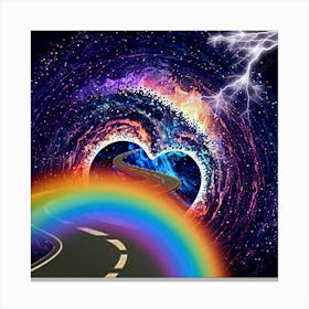 Rainbow Road  Canvas Print