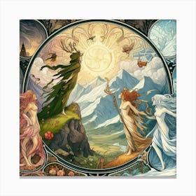 Faeries Canvas Print