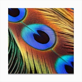 Peacock Feathers 19 Canvas Print