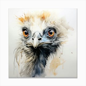 Cute Emu 1 Canvas Print