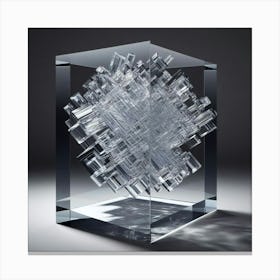 Cube Of Glass Canvas Print