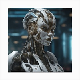 Cyborg 44 Canvas Print