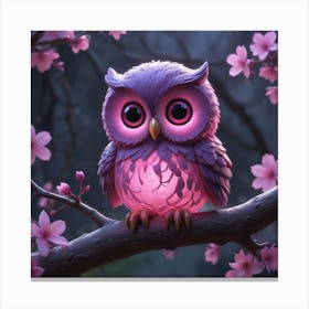 Owl Hd Wallpaper Canvas Print