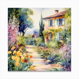 Garden of Passion Canvas Print