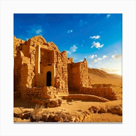 Firefly Ancient Ruins A Sense Of History And Mystery In Desert Ruins 1 Stampe su tela