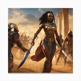 Egyptian Women Canvas Print