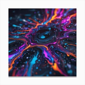 Abstract Painting decor Canvas Print