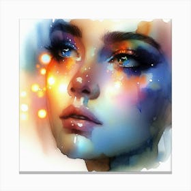 Watercolor Painting 19 Canvas Print