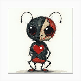 Ant With A Heart 2 Lienzo