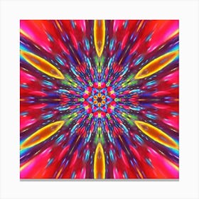 Psychedelic Abstract 22 Canvas Print