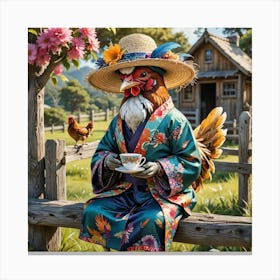 Rooster 1 Canvas Print