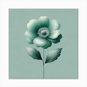 Anemone Flower 3 Canvas Print