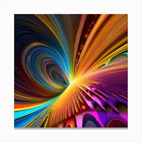 Abstract Abstract Painting 1 Canvas Print