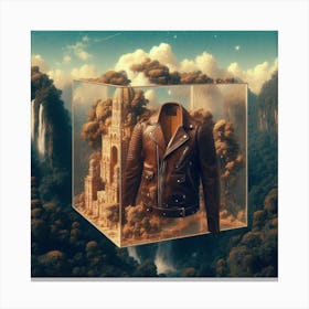 Leather jacket 7 Canvas Print