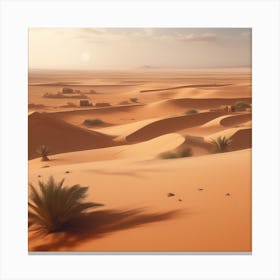 Sahara Desert 165 Canvas Print