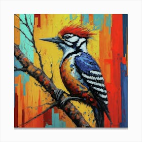 Woodpecker II Canvas Print