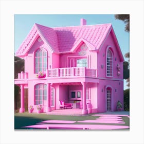 Barbie Dream House (645) Canvas Print