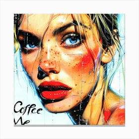 Coffee Me - Please Canvas Print