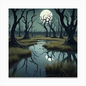 Dark Forest 39 Canvas Print