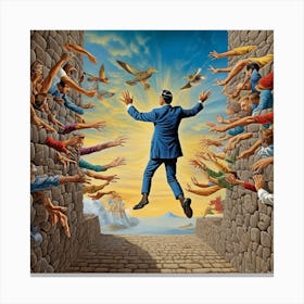 'The Way To Hell' Canvas Print