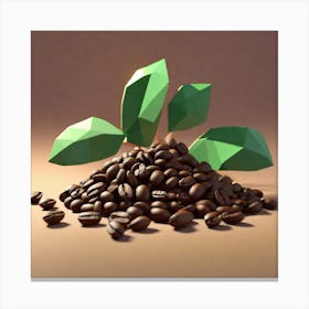 Coffee Beans 83 Canvas Print