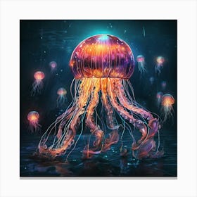 Jellyfish 28 Canvas Print