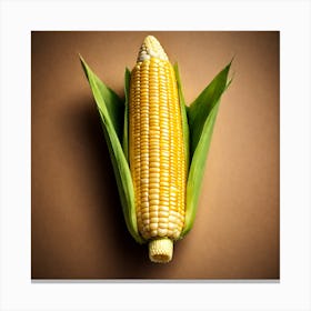 Sweetcorn As A Logo (69) Canvas Print