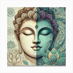 Buddha Canvas Art 5 Canvas Print