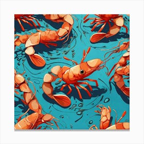 Prawns 2 Canvas Print