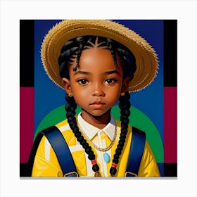 'The Little Girl' Canvas Print