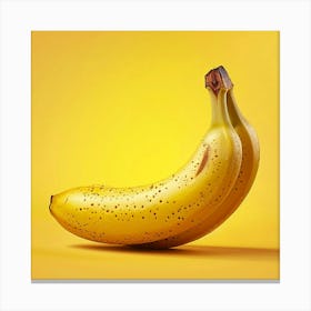 Banana Fruit Yellow Diet Fresh Healthy Lifestyle Nutrition Organic Potassium Ripe Snack Tropical Fruit Canvas Print