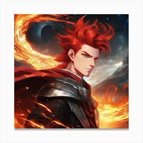 Boy With Red Hair Canvas Print