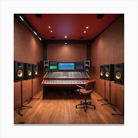 Studio Session Canvas Print