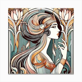 Cleopatra Portrait Artwork 186 Canvas Print