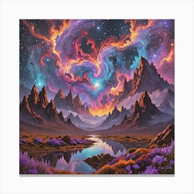 Heart Of The Universe Canvas Print