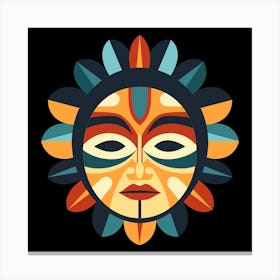 Tribal Mask Canvas Print