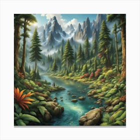 Forest 7 Canvas Print