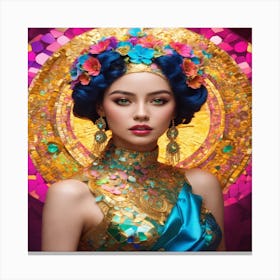 Asian Beauty Canvas Print