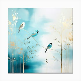 Birds In The Sky Canvas Print