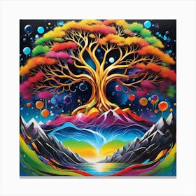 Tree Of Life 174 Canvas Print