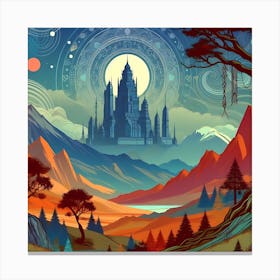 Land Of Fantasy 9 Canvas Print