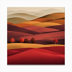 Autumn Landscape 9 Canvas Print