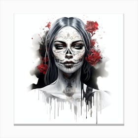 Day Of The Dead 6 Canvas Print