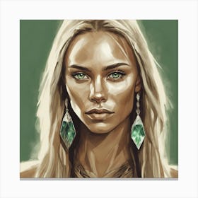 Bond Girl Villian 2 Canvas Print