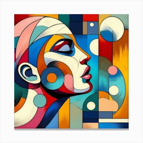 Abstract Of A Woman 9 Canvas Print