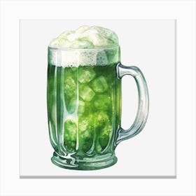 St Patrick'S Day Beer 17 Canvas Print