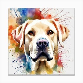 Yellow Labrador Retriever: National Pet Day! Canvas Print